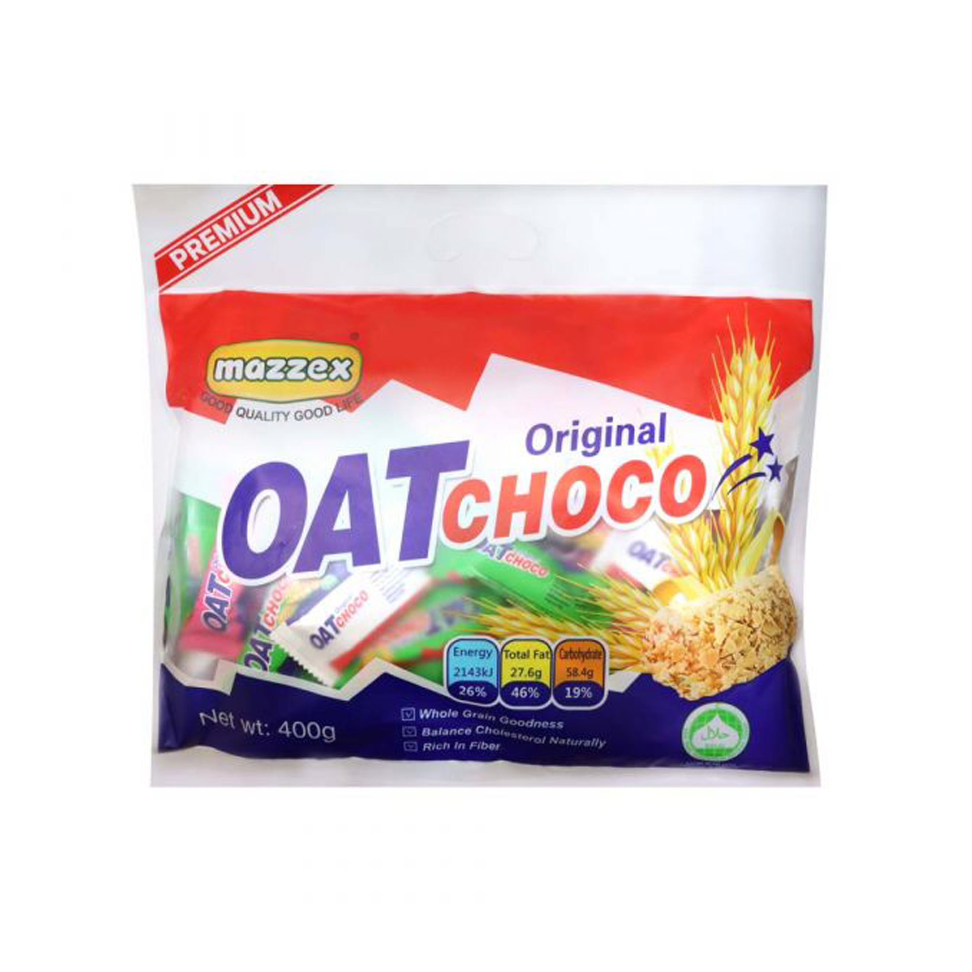 بیسکوئیت OATشکلاتی جو 400 گرم