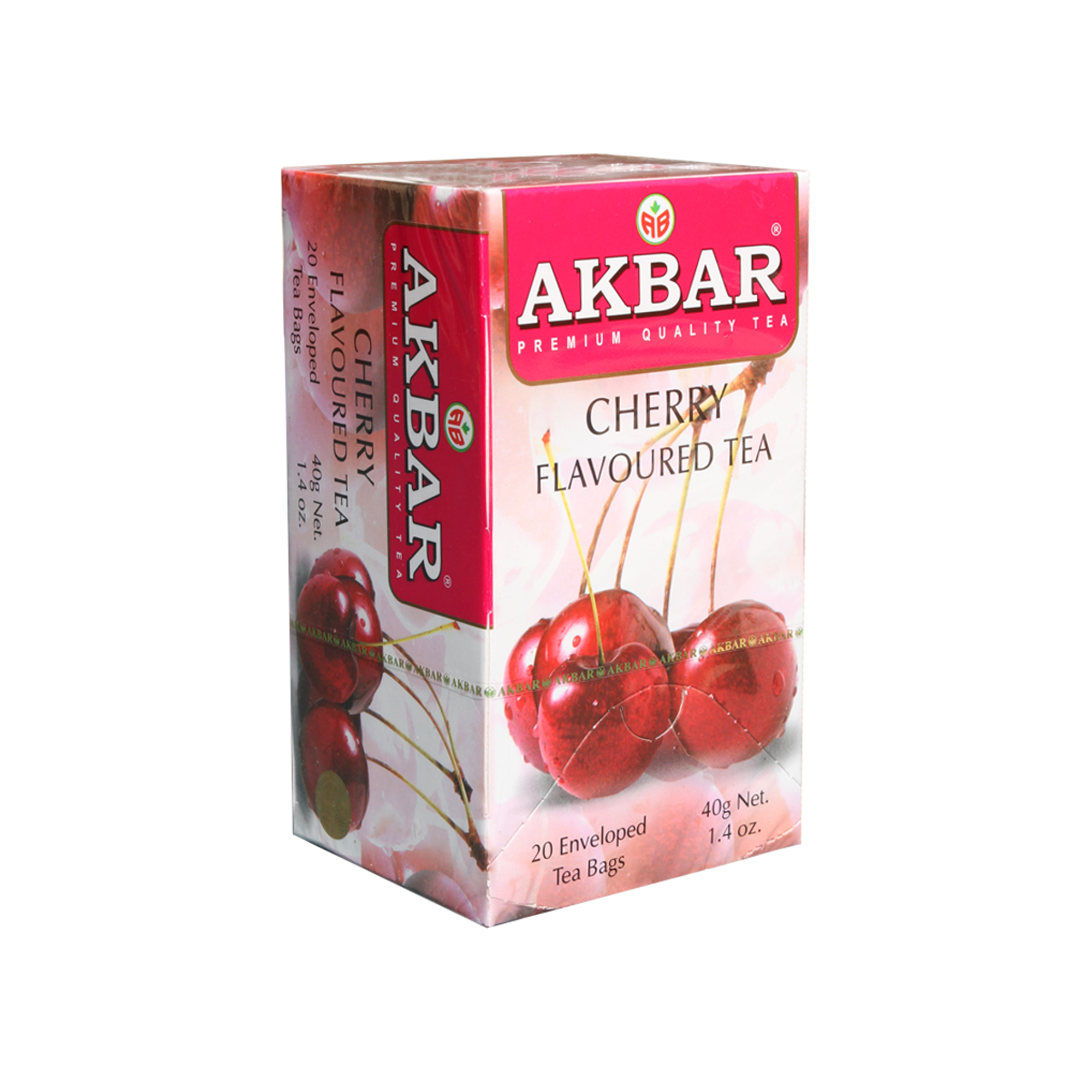 چای اكبر_ تی بگ میوه ای گیلاس فویلدار(20عددی)