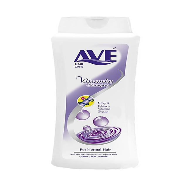 ave-شامپو سر ويتاميکس حاوي پروتئين مخصوص موهاي معمولي 750ميل 12*1