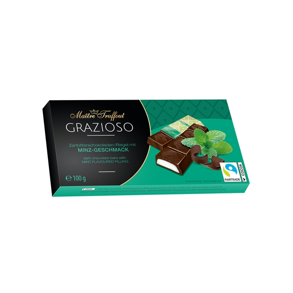 گانز_ شکلات گرازیاسو نعنایی 100 گرم
