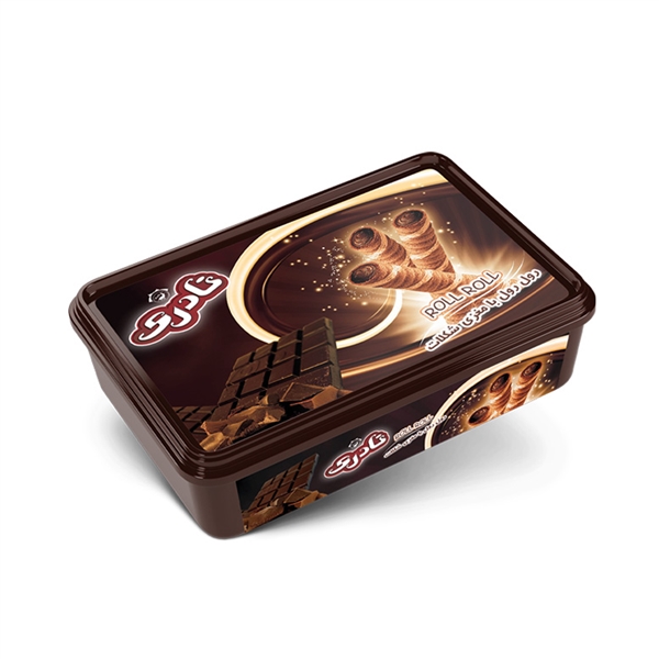 نادری_ ویفر رول رول پذیرایی شکلات 250 گرم