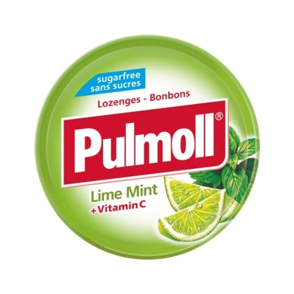 Pullmoll-آبنبات ليمو و نعناع و ويتامين سي 45 گرم 10*1