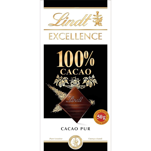 لينت_ شکلات دارک 100درصد 50گرم 