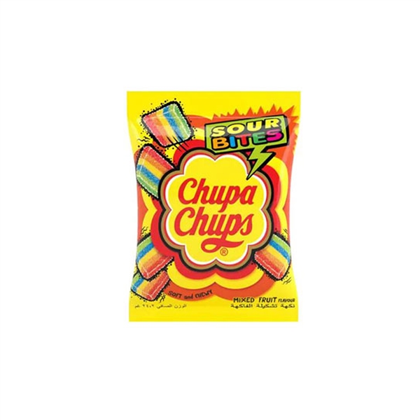 پاستیل ترش chupa chups میوه ای 24.2گرم 20*1