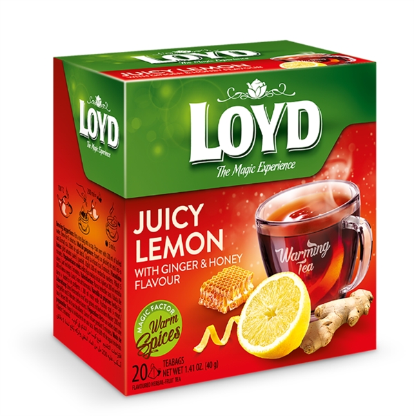 LOYD دمنوش ليموعسل و زنجبيل 40 گرم 