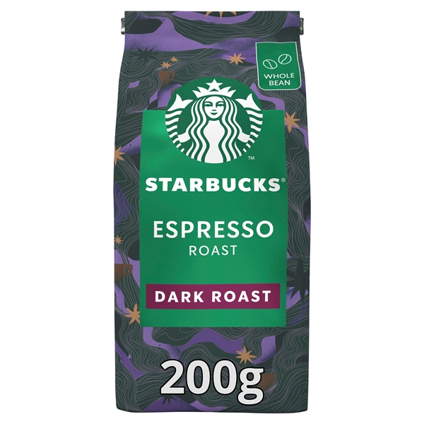استارباکس-قهوه اسپرسو دارک روست 100 درصد عربيکا 200 گرم 6*1