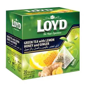 LOYD چاي سبز عسل و زنجبيل 40 گرم