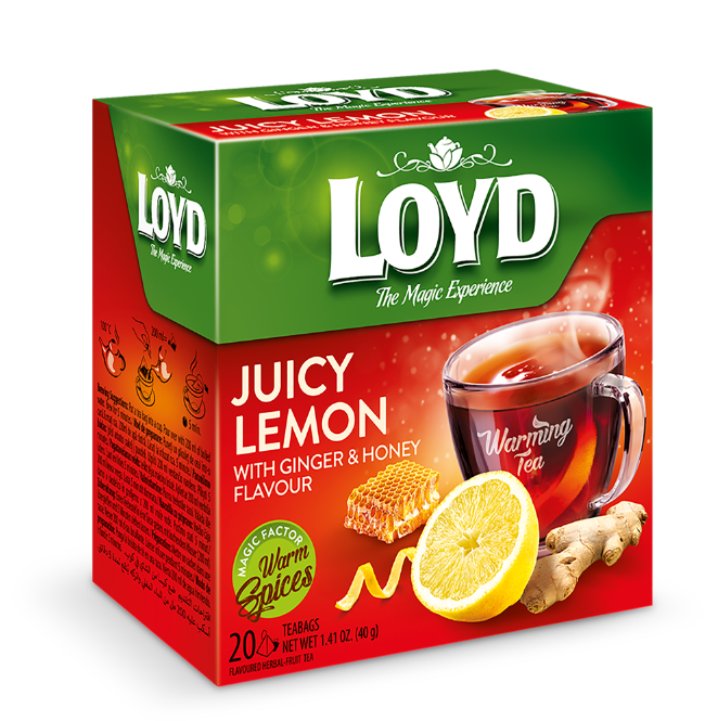 LOYD دمنوش ليموعسل و زنجبيل 40 گرم 