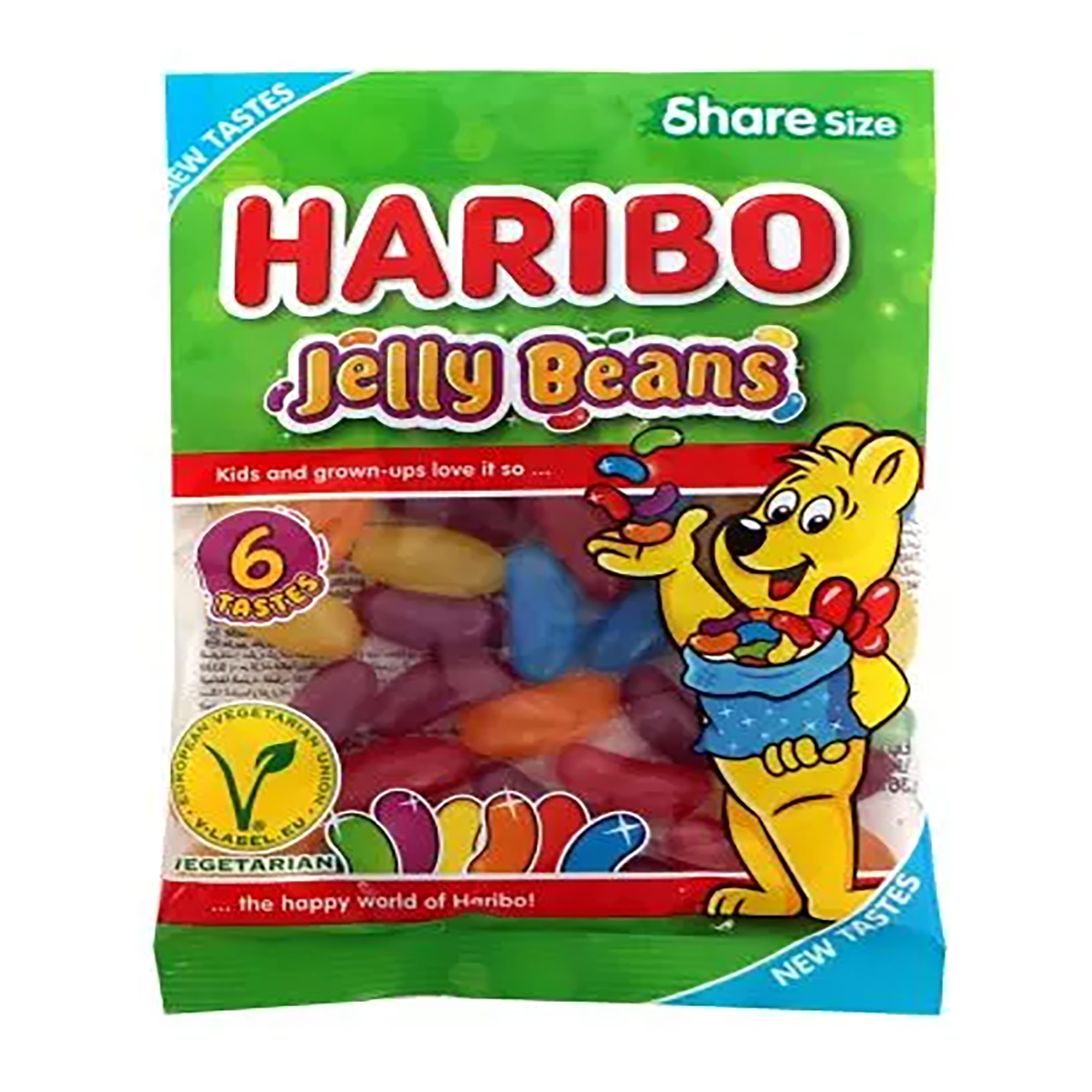 هاريبو-پاستيل80گرم jelly beans1*48