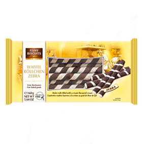 گانز-ويفر رول زبرا 160 گرم 22*1